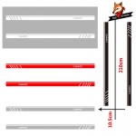 Car Racing Side Stripes Vehicle Decals Stickers Auto Vinyl Graphics Auto Sport Styling Vinyl Car Sticker for Kia Ceed Sticker